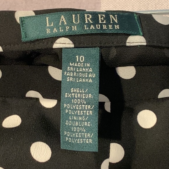 Black and Pearl (white) Ralph Lauren Pants. - Picture 7 of 7